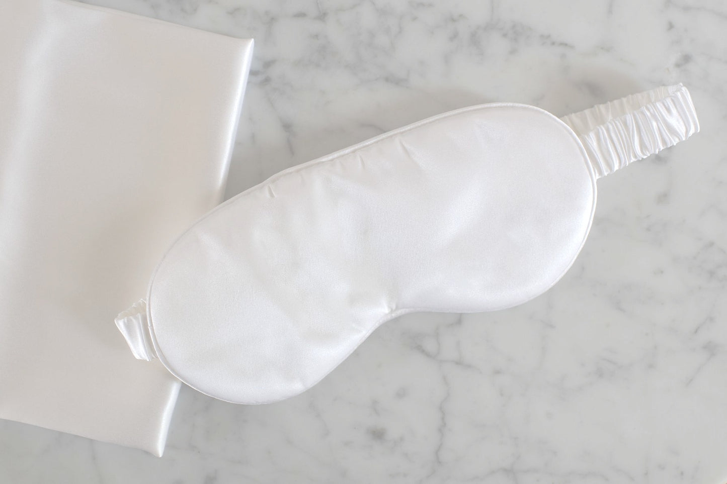 White - Luxury Silk Sleep Mask