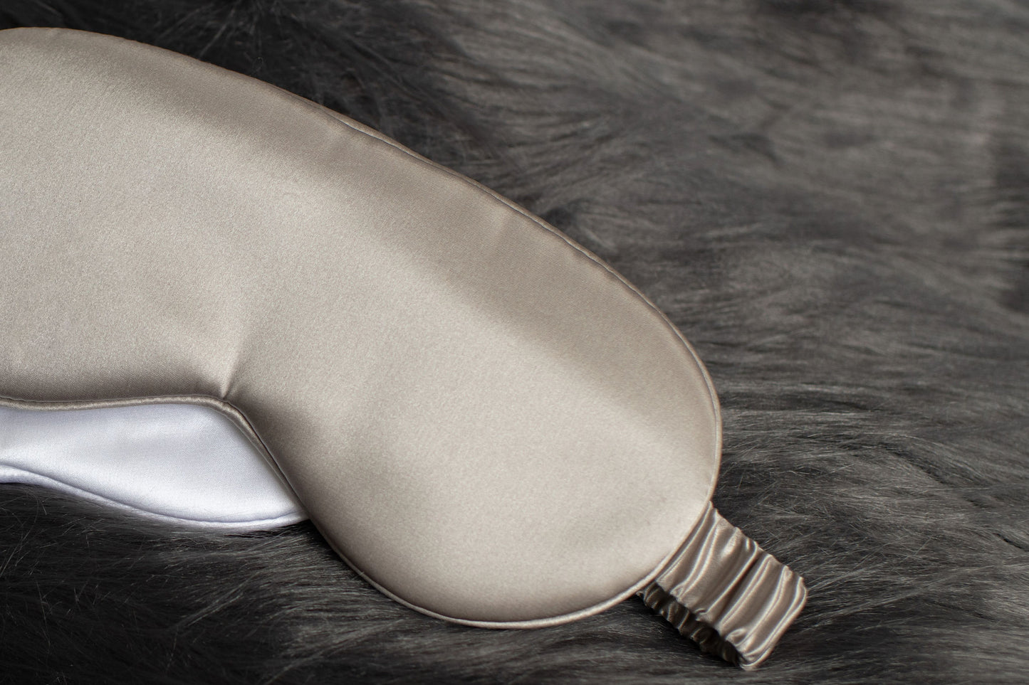 Silver - Luxury Silk Sleep Mask
