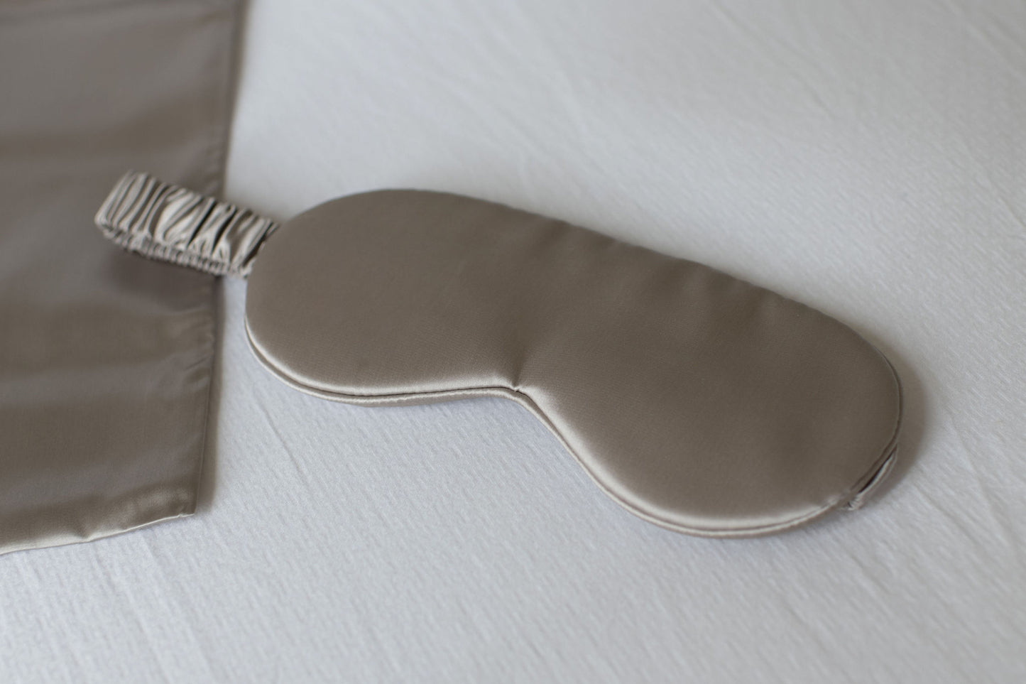 Silver - Luxury Silk Sleep Mask