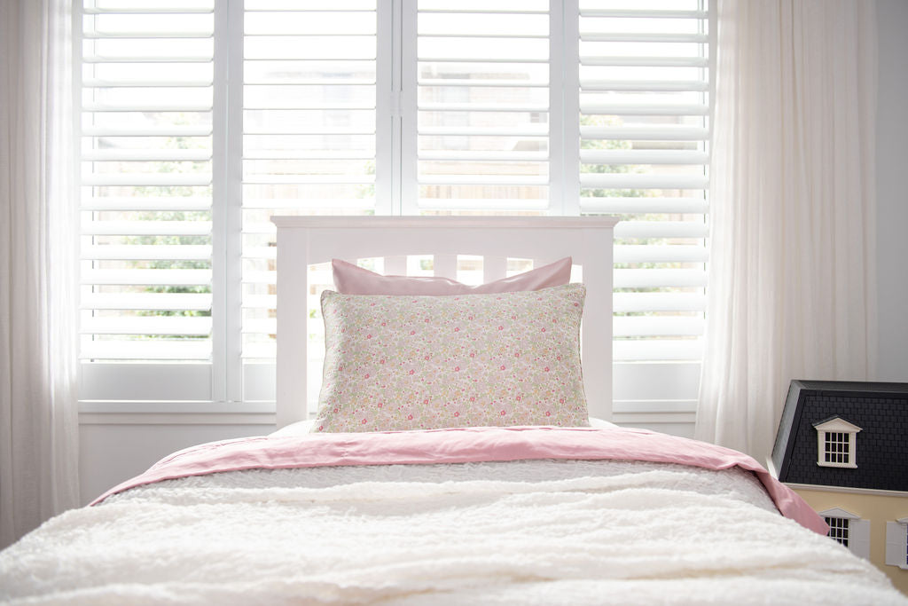 Pink Blossom - Luxury Silk Pillowcase