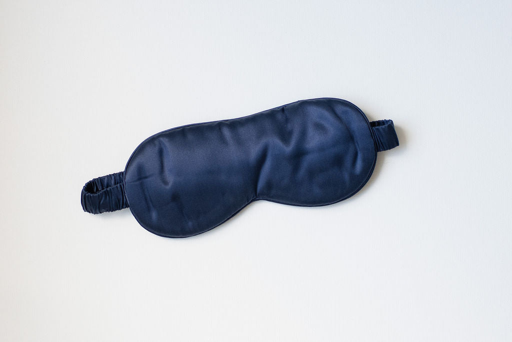 French Navy - Luxury Silk Sleep Mask