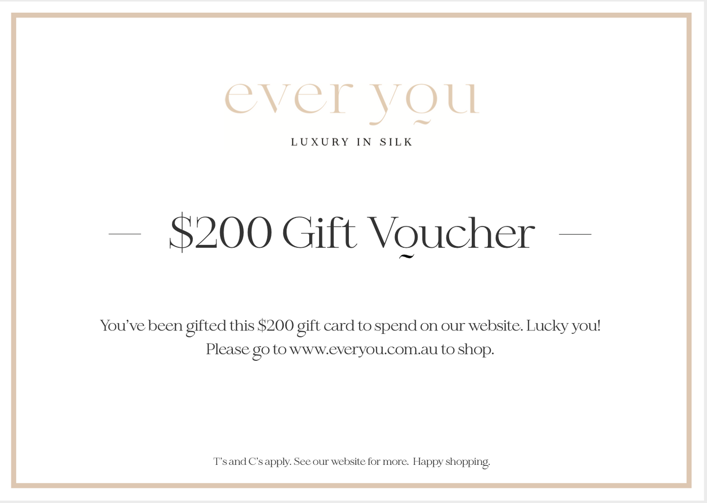 Ever You Gift Cards