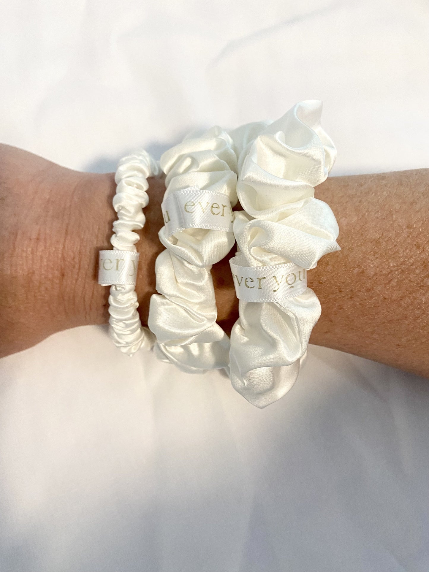 Skinny Silk Scrunchie